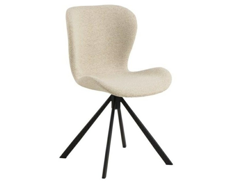 Krzesło obrotowe Batilda kremowe Monza 90 - ACTONA